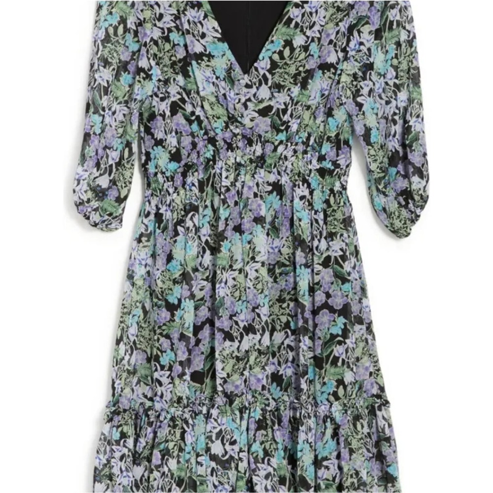 Taylor Chiffon Empire Waist Dress Size 12 - Picture 14 of 15
